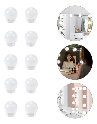 Mirror Lights Vanity Mirrors, Luz De Maquillaje, 10 Unidades