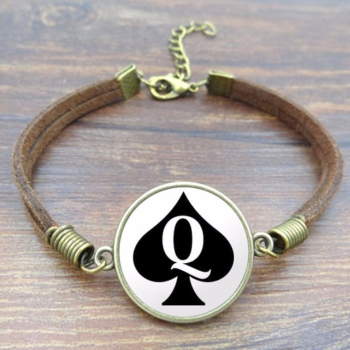 Pulseira Dama De Espadas Cordinha - Sra. Cuck