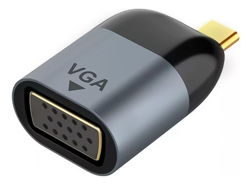 Adaptador Conversor Usb C Vga Type C Macbook Dell Samsung e autra Marcas