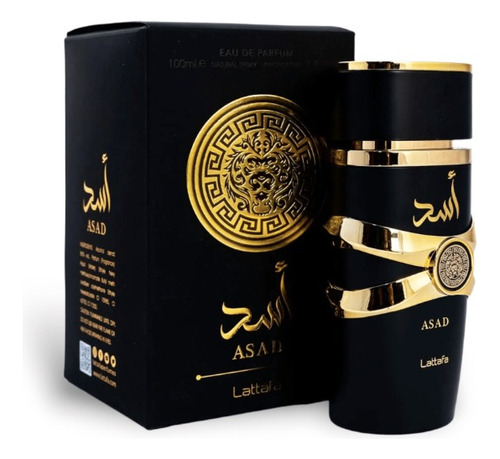 Perfume Original Asad Lattafa 100ml Caballero 
