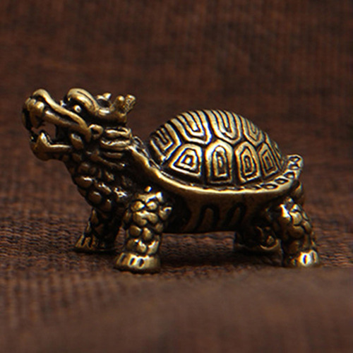 3 Estatua De Tortuga De Latón, Figurita De Animales,
