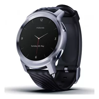 Reloj Smartwatch Motorola Moto Watch Z100 Plateado Bluetooth