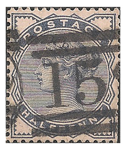 Inglaterra Gran Bretaña Scott 78 Yv 67 $ Año 1880/1881 Reina