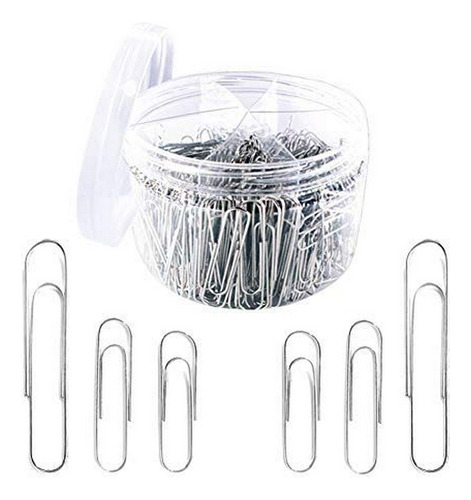 Goodtou Clips De Papel - 600 Piezas Paperclips