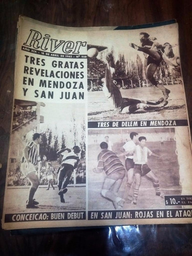 Revista River 958 River Plate 5 Godoy Cruz De Mendoza 0