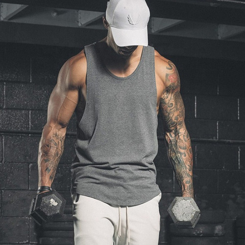 Camiseta Sin Mangas Para Hombre, De Entrenamiento Deportivo,