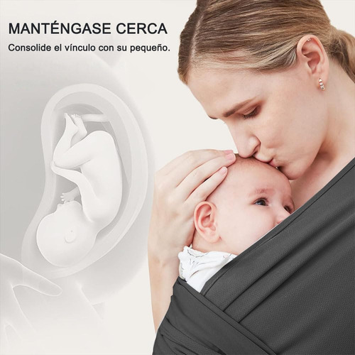 Portabebés Para Bebés Portátil De Fular Elástico - Fular