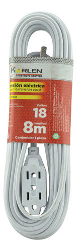 Extension Electrica Estandar 8mt 3 Pzas Ecom