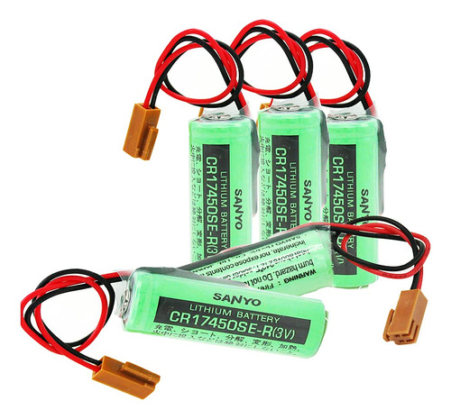 Dsone 5pcs 3v 2500mah Plc Batera Para Sanyo Cr17450se-r A98l