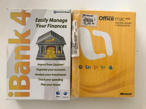 Ibank 4 & Office Mac 2008 (Usado)