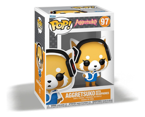 Funko Pop Aggretsuko With Headphones #97