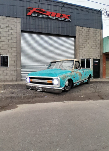 Chevrolet C-10 1970 Rat Rod Motor 230 Caja D 3 Al Volante.