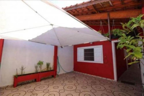 Imagem 1 de 14 de Linda Casa Com Piscina No Belas Artes Em Itanhaém - 4804 Npc