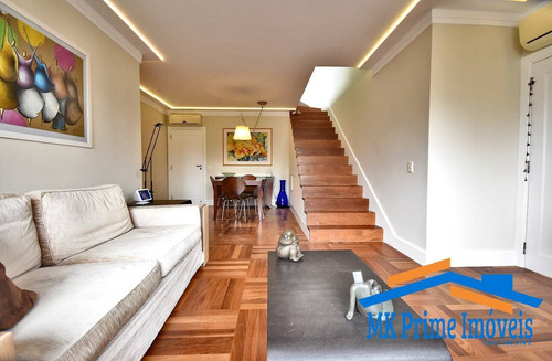 Imagem 6 de 15 de Cobertura Duplex Com 181 M² Em Moema!!! - 1859