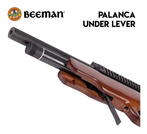 Imagen 5 de 10 de Rifle Pcp Beeman 1358 Bullpup 5,5 Mm Aire Comprimido Caza