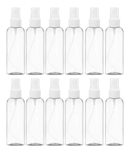 Imagen 1 de 3 de 12pcs Botellas 100ml Plasticas Spray Aerosol