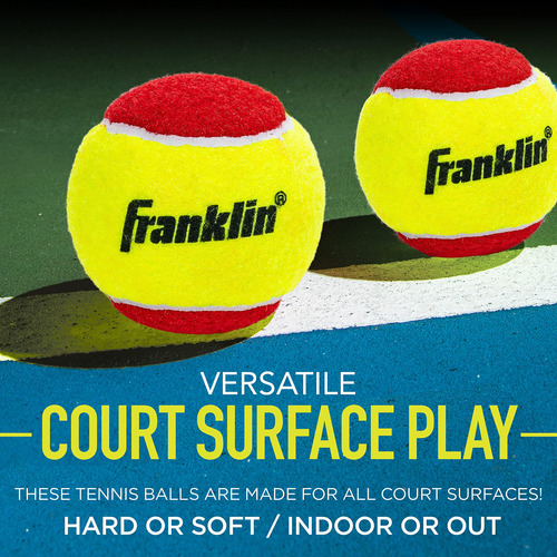 Pelotas De Tenis Franklin Sports Starter Para Principiantes,