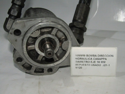 Bomba Direccion Hidraulica Casappa  Diametro Eje 16 Mm