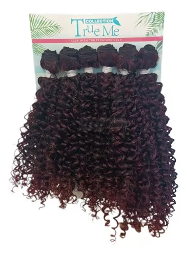 Cabelo Orgânico Cacheado N Wave 60cm 4 Telas - 250g - Escolher a cor após a  compra - Espaço Linda