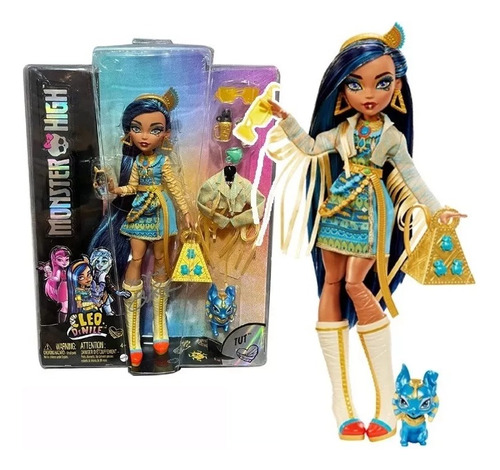 Monster High Cleo Denile Autografiada X Garrett Sander