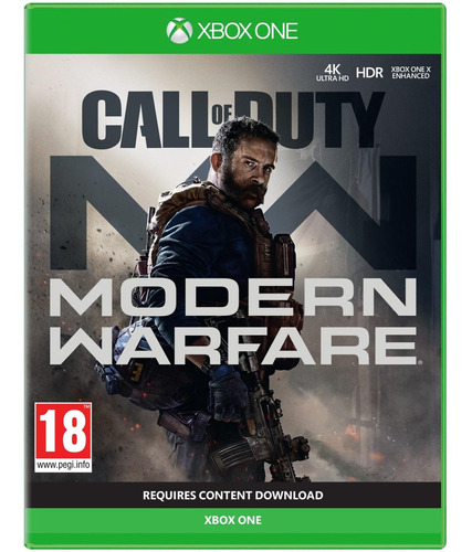 Jogo Midia Fisica Call Of Duty Modern Warfare Para Xbox One