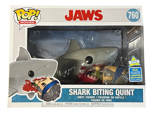 Funko Pop Original Jaws (tiburon) #760 Sdcc