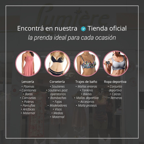 Bombacha Alta Con Encaje Dilady De Lycra 139240 Lumiere
