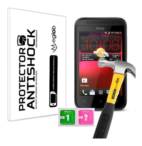 Protector De Pantalla Antishock Htc Desire 200