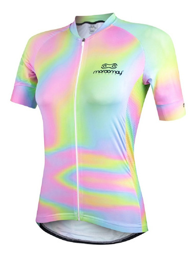 Camisa Feminima Ciclismo Marcio May Sport Tie Dye 