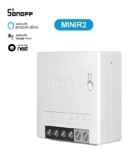 Imagem 5 de 8 de Sonoff Mini R2 Rele Wifi Alexa E Google Home - Kit Com 3