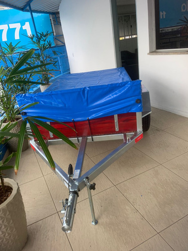 Carretinha Reboque Com Garantia De 1 Ano Pneu Novo Premium