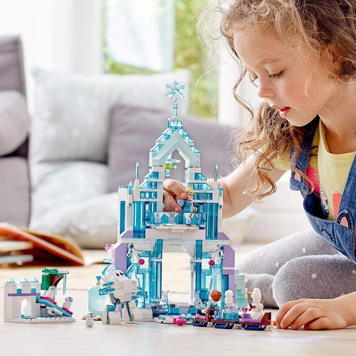 Kit Lego Disney Frozen Palacio Mágico De Hielo De Elsa 43172