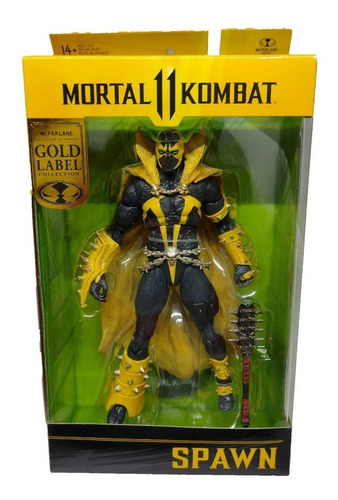 Mcfarlane Figura Spawn Mortal Kombat 11 Gold Label Exclusivo