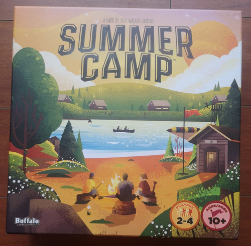 Summer Camp Juego De Mesa Deck Building Super Divertido! (Usado)