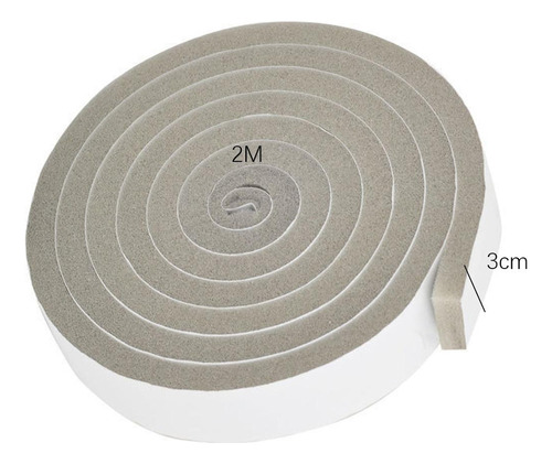 3 X 2 Tiras De Sellado De Espuma For El Clima, Tira De