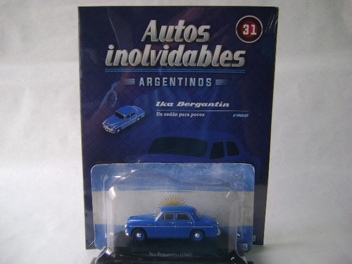 Nico Ika Bergantin 1960 Autos Inolvidables 1/43 (avv 71)