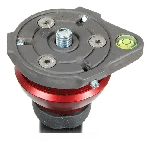 Manfrotto 755xb Mdeve - Trípode De Aluminio Con Nivelador . Color Negro