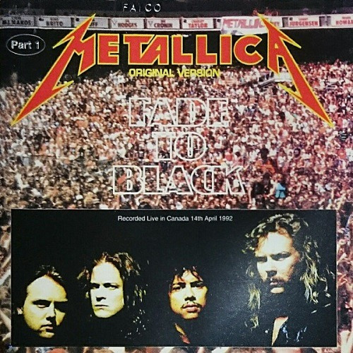 Metallica / Fade To Black Part 1-   Cd Album Importado