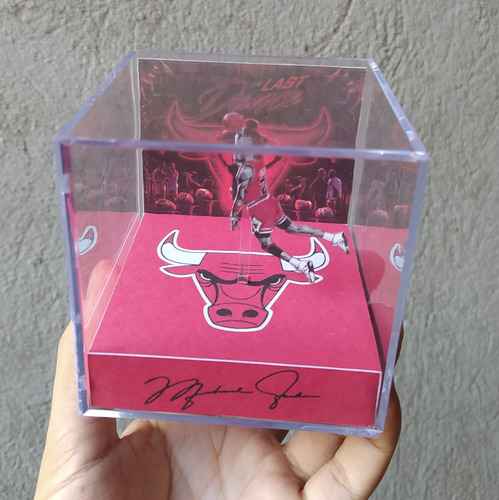 Cubo Diorama Michael Jordan (chicago Bulls)