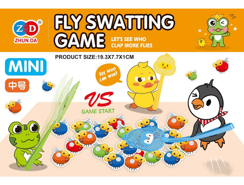 Juego De Mesa Mata Moscas - Fly Swatting Game (tea)