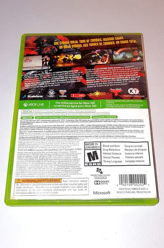 Yaiba Ninja Gaiden Z - Xbox 360 Original Fisico (Usado)
