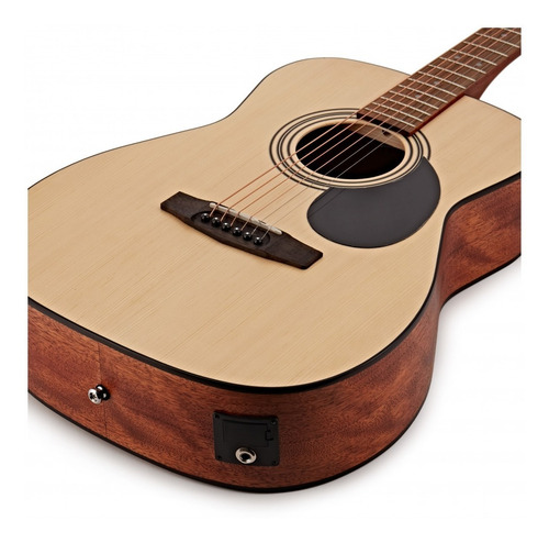 Imagen 4 de 9 de Guitarra Electroacústica Cort Af510e Open Pore Con Funda