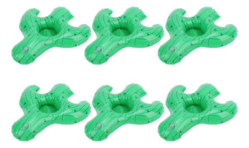 Posavasos Flotantes Con Soporte Inflable Para Piscina, 10 Un