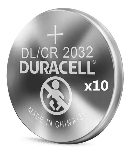 Pila 10 Duracell Pilas
