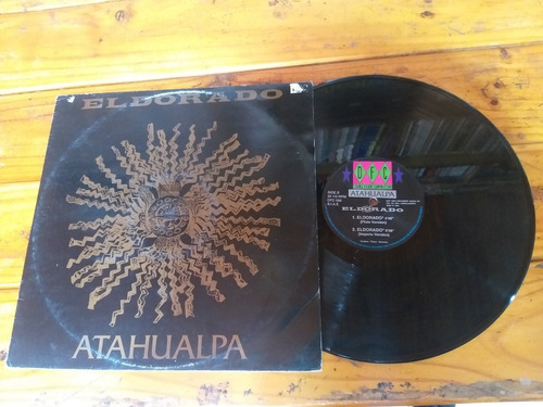 Atahualpa Eldorado Vinilo Maxi 12' Italia 1992 Electro House