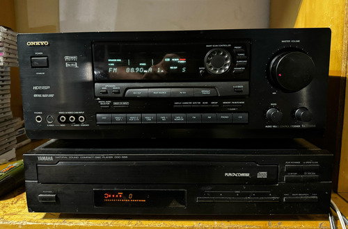 Receiver Onkyo Ts-dx656 High Definition Entrada Tornamesa (Usado)