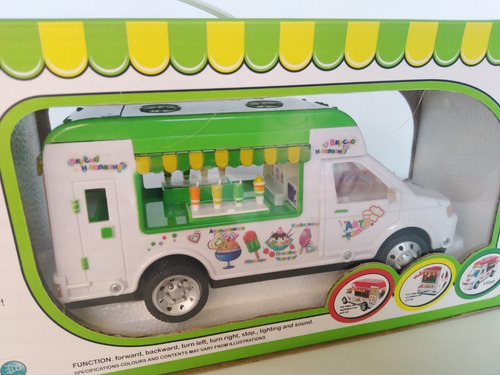 Imagen 4 de 4 de Camioneta Radio Control Remoto Coche Restaurante Juguete