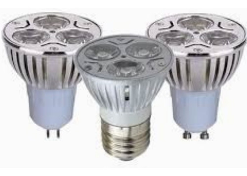 Dicroica Led 3 W Gu10 / E27 / Bi Pin 220 V Oferta: 5 + 1 !