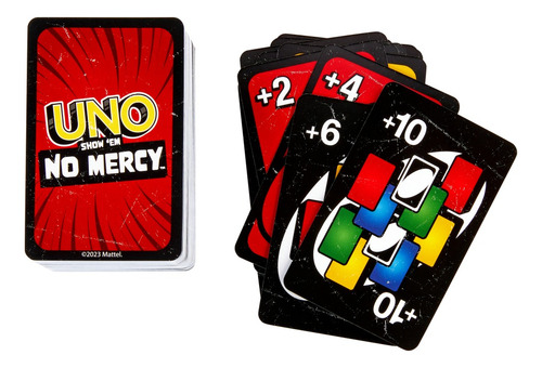 Mattel Uno No Mercy Clásico