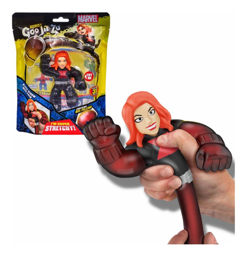 Heroes Of Goo Jit Zu Marvel Viuda Negra Black Widow Pack